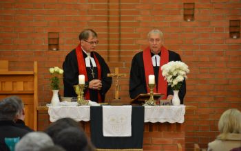 Lóczy Tibor lelkésszé szentelése Budaörsön