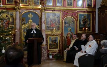 Szemerei János az ökumenikus imahéten Győrött