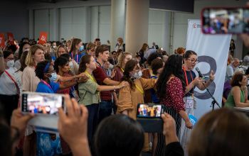 EVT fiatalok felszólalása a nagygyűlésen