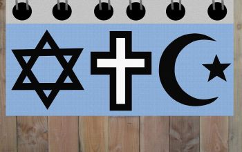 judaizmus-keresténység-iszlám szimbólumai