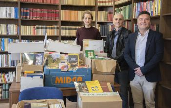 Könyvadomány és együttműködés