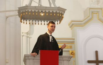 Hajduch-Szmola Patrik igehirdetése a lelkésziktatási istentiszteleten