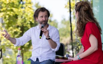 Grecsó Krisztián a Szélrózsa evangélikus ifjúsági találkozón