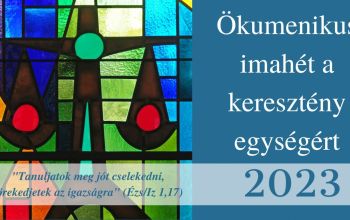 ökumenikus imahét 2023 plakátja