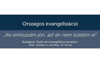 országos evangelizáció plakátjának részlete