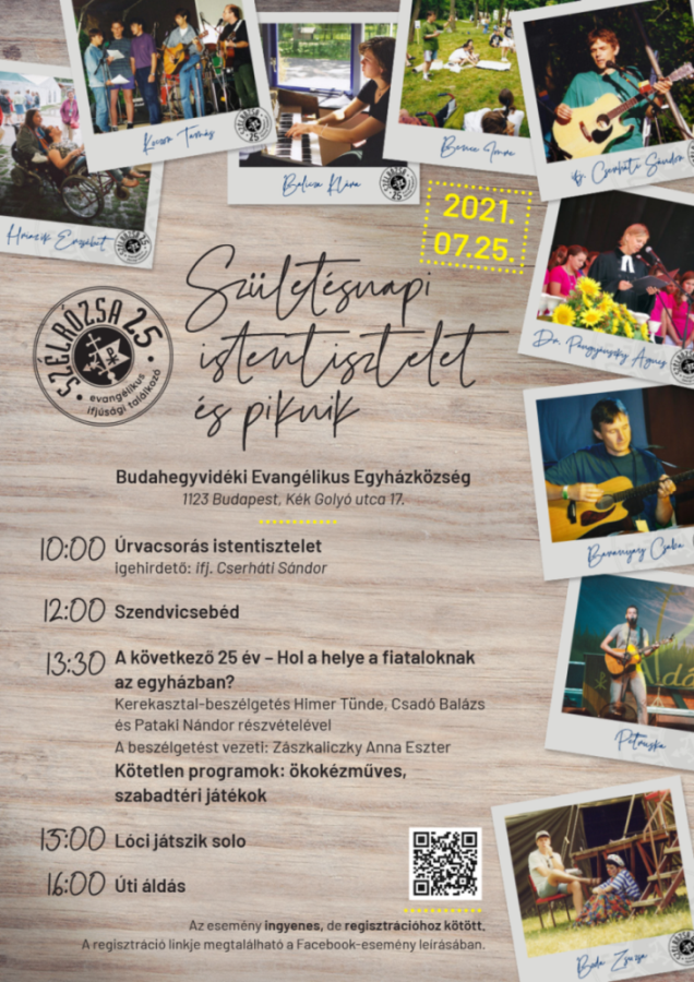 Szelrozsa25 piknik plakat