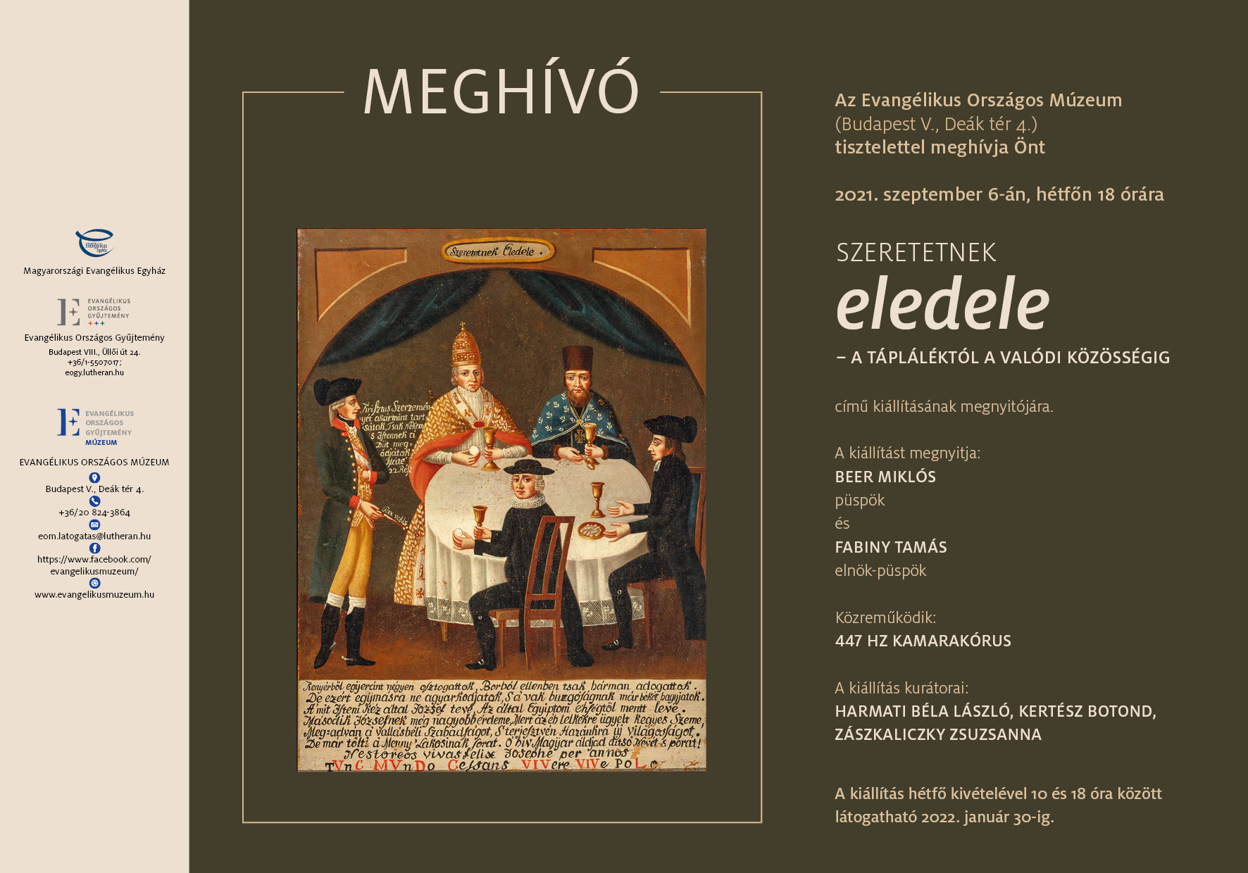 meghivo EOM szeretetnek eledele megnyito 2021