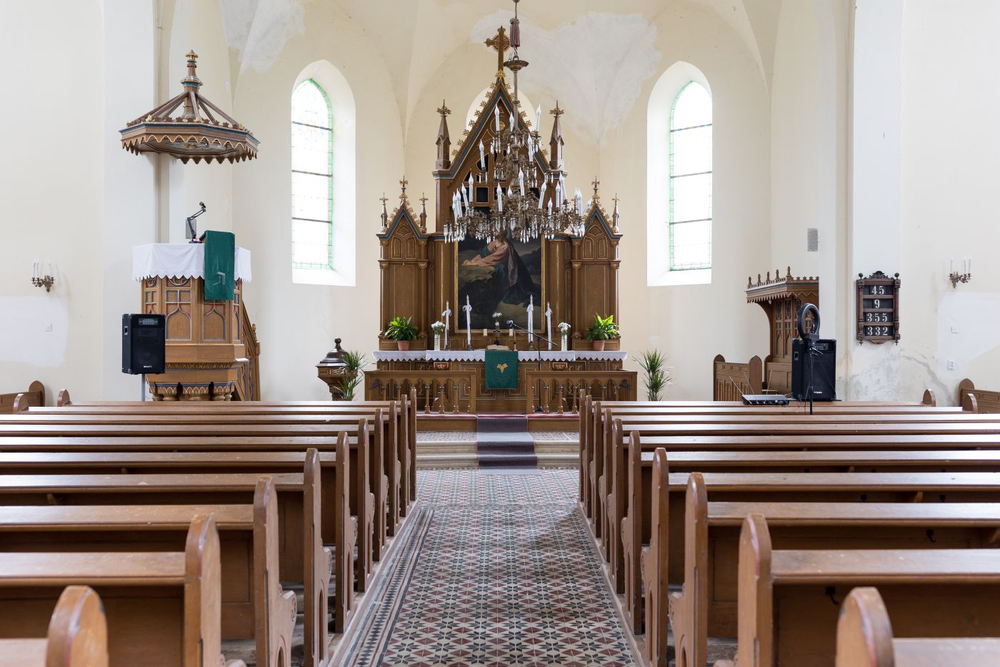 Pusztafoldvar evangelikus templom foto Magyari Marton 2