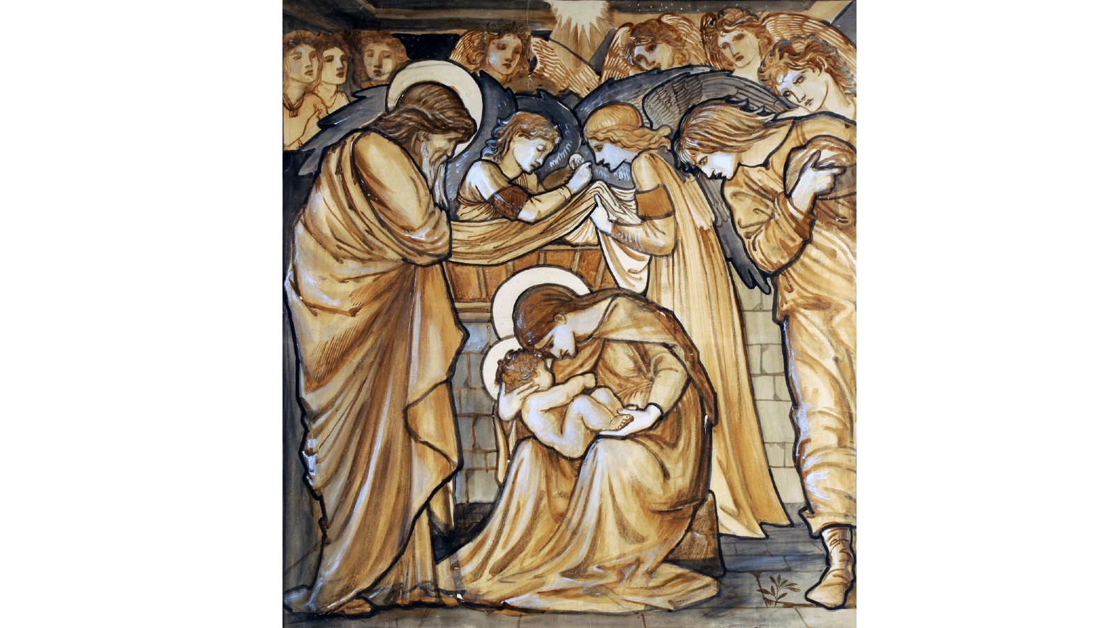 Edward Burne Jones The nativity 1872 16 9 cikkbe