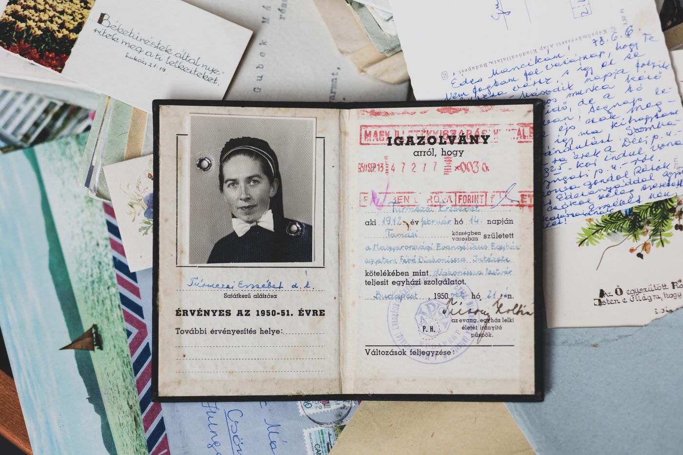 Túrmezei Erzsébet és Gubek Mária levelezése - fotó: Magyari Márton