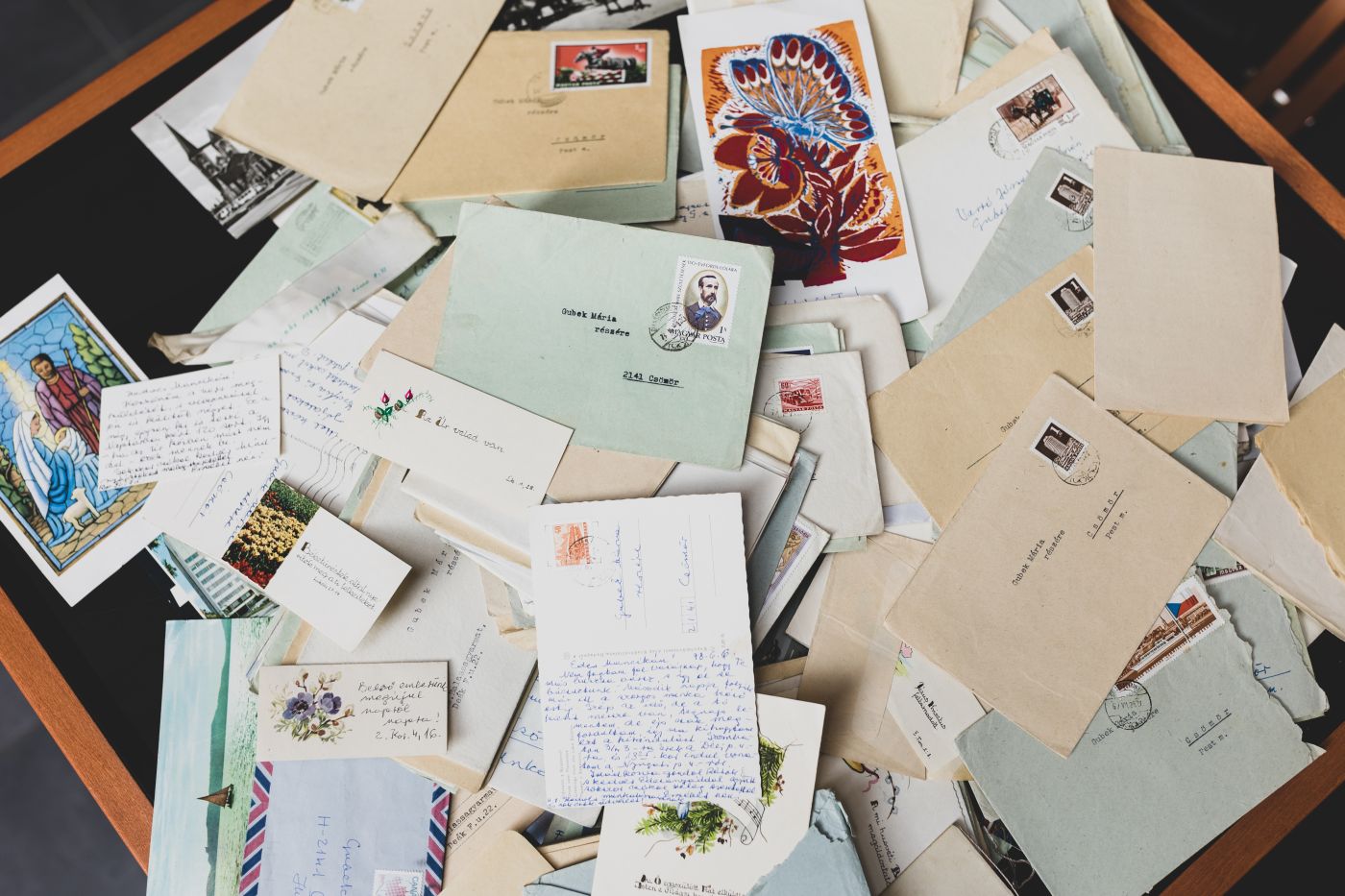 Túrmezei Erzsébet és Gubek Mária levelezése - fotó: Magyari Márton