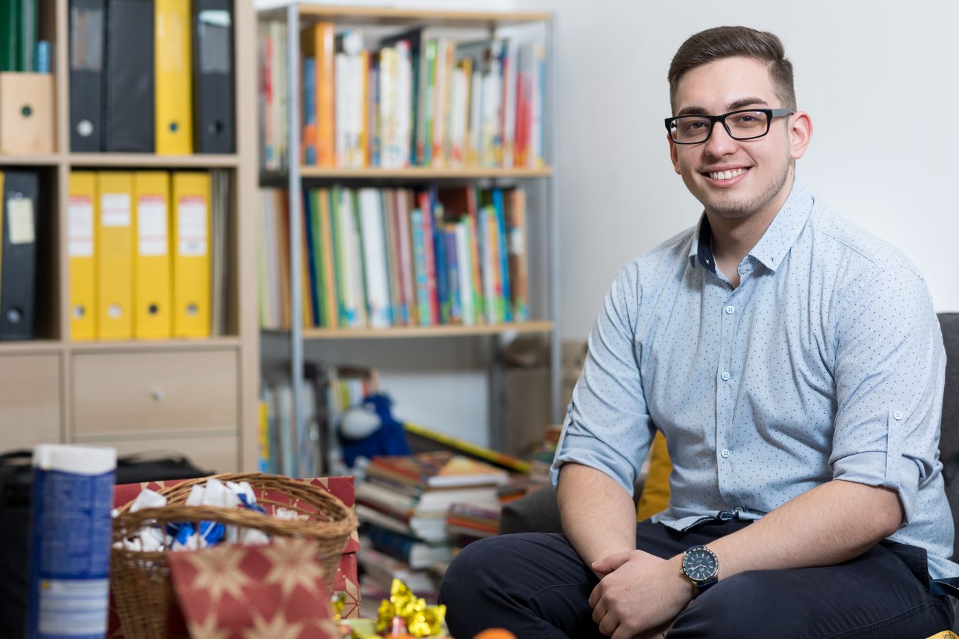 Bányai Tamás gyermek- és ifjúsági referens - fotó: Magyari Márton