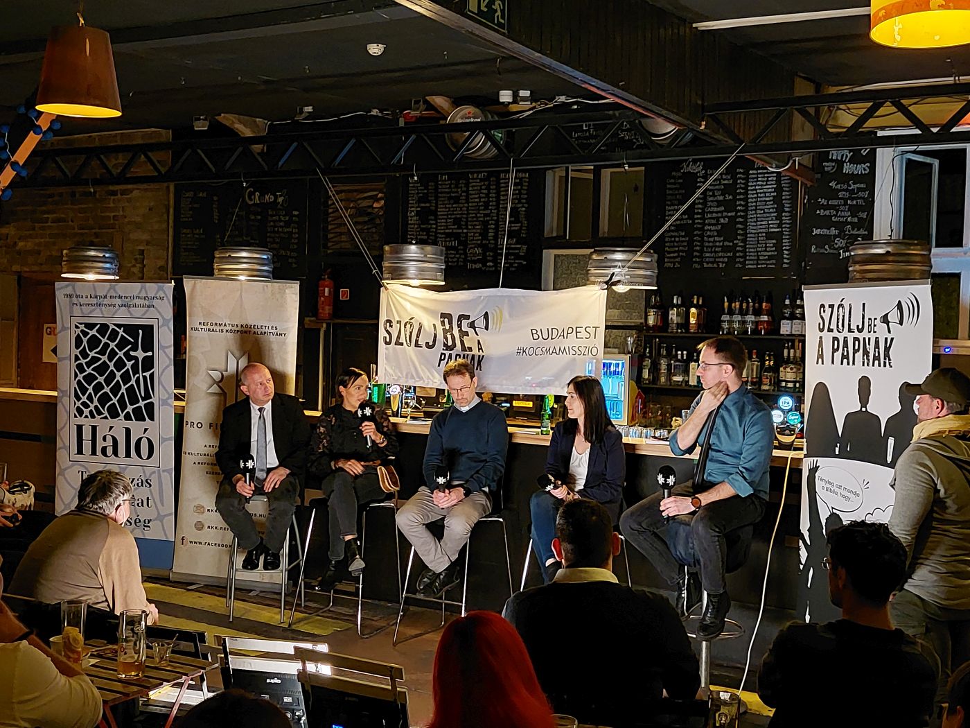 Szólj be a papnak! – Hol van Isten a bajban? Budapest, 2022. február 28. - fotó: Balczó Mátyás