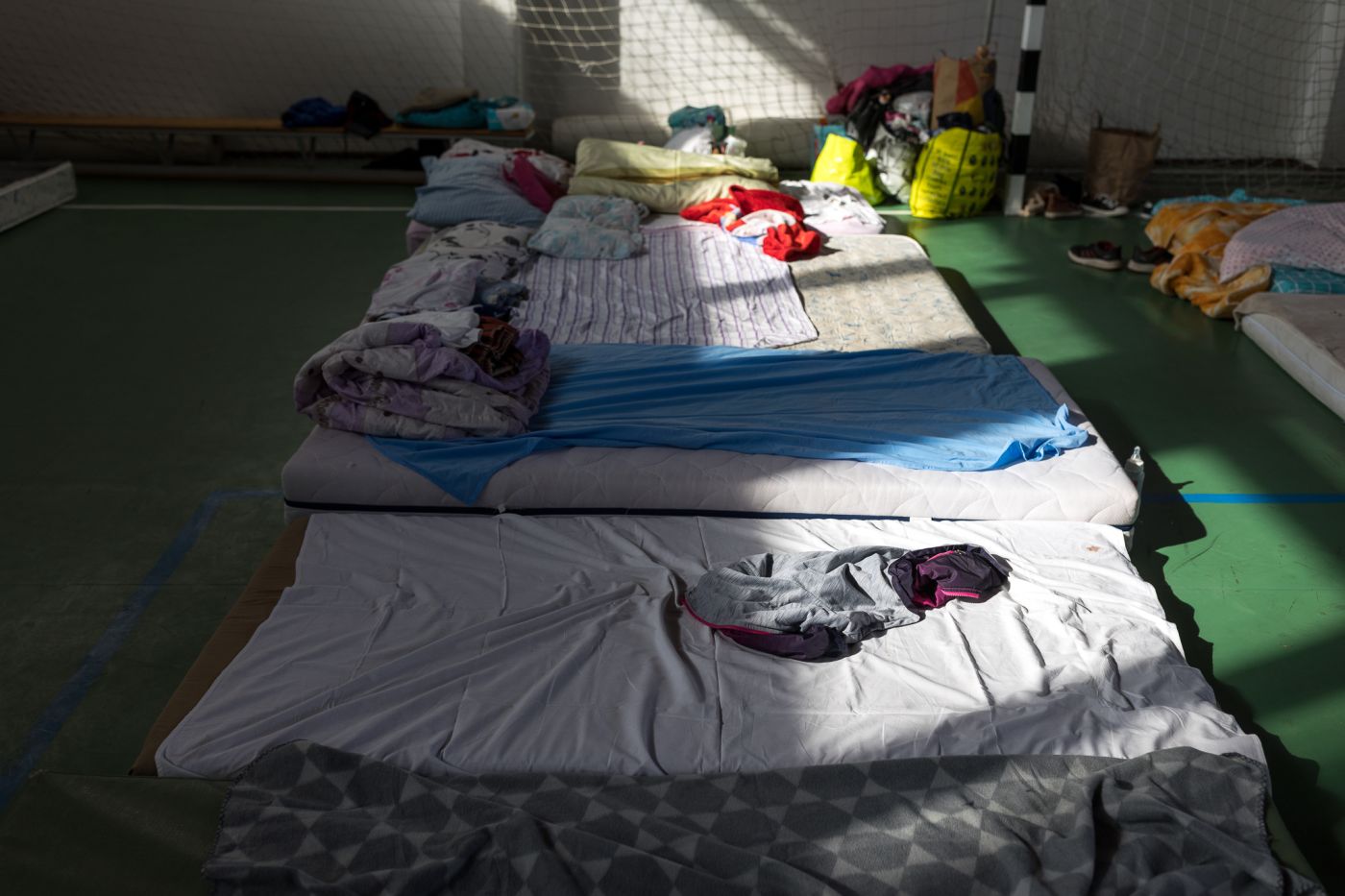 Ukrajnából menekült emberek segítése Kölcsén – fotó: Magyari Márton