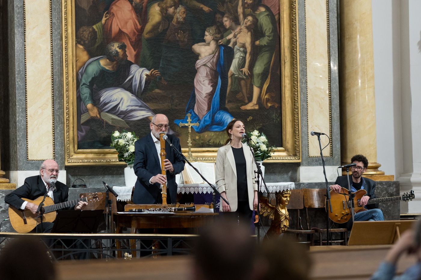 Jótékonysági koncert 2022. március 6-án a Deák téri evangélikus templomban - fotó: Magyari Márton