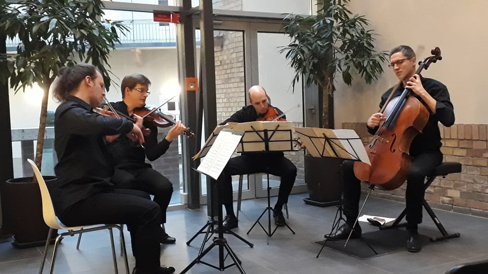 Vonósnégyes koncert az ukrajnai menekültekért az Evangélikus Országos Gyűjtemény szervezésében