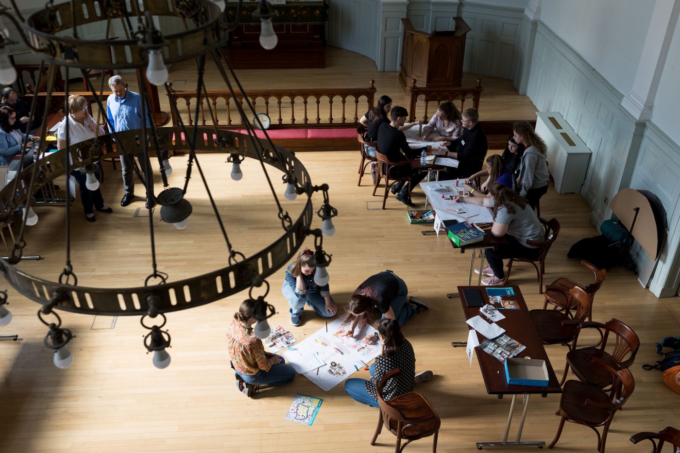 Az úrvacsoráról szervezett műveltségi versenyt középiskolások számára az Evangélikus Pedagógiai Intézet. Az országos döntőt a március 11-én rendezték meg. - fotó: Magyari Márton