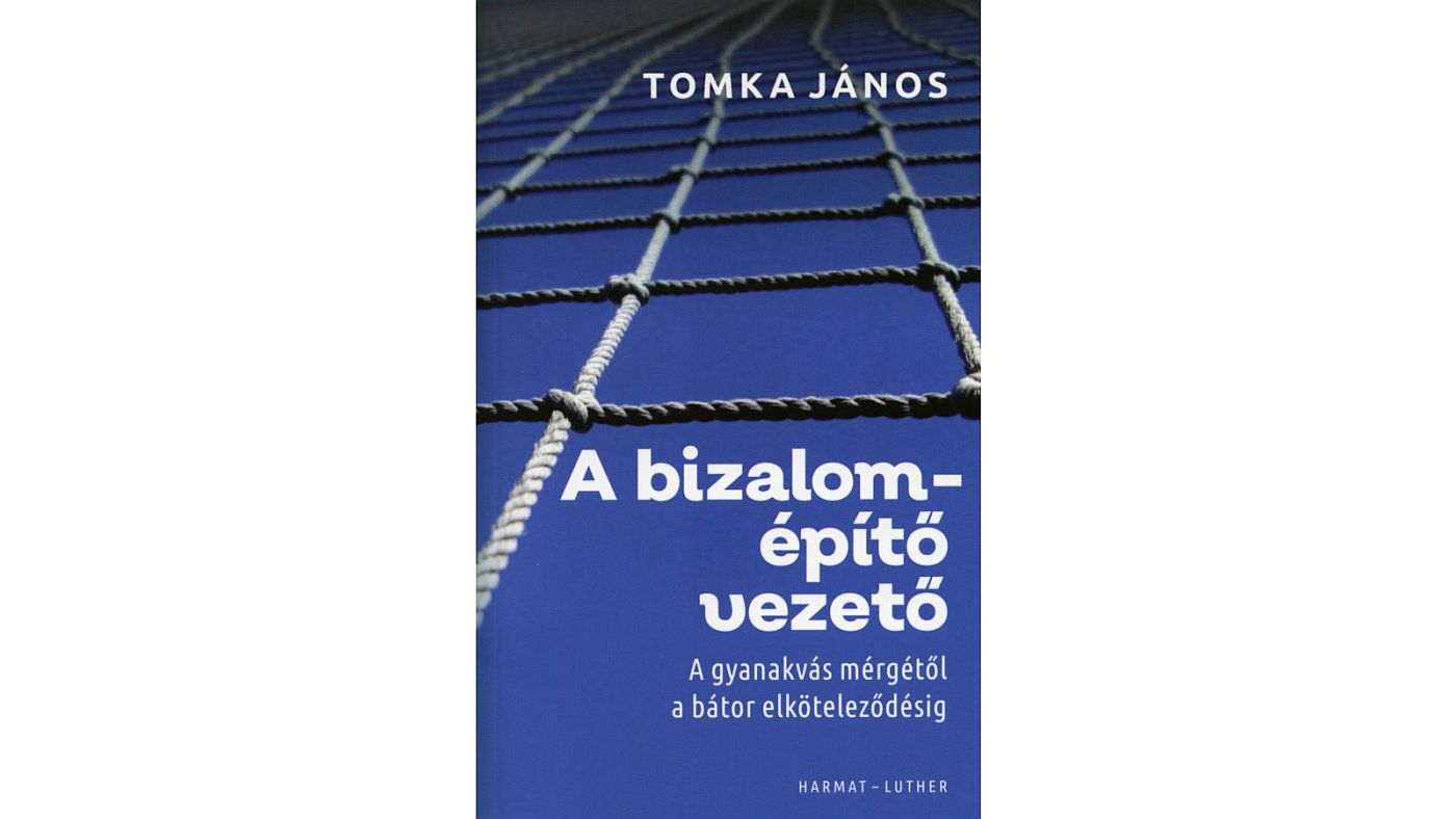 A bizalomépítő vezető című könyv címlapja