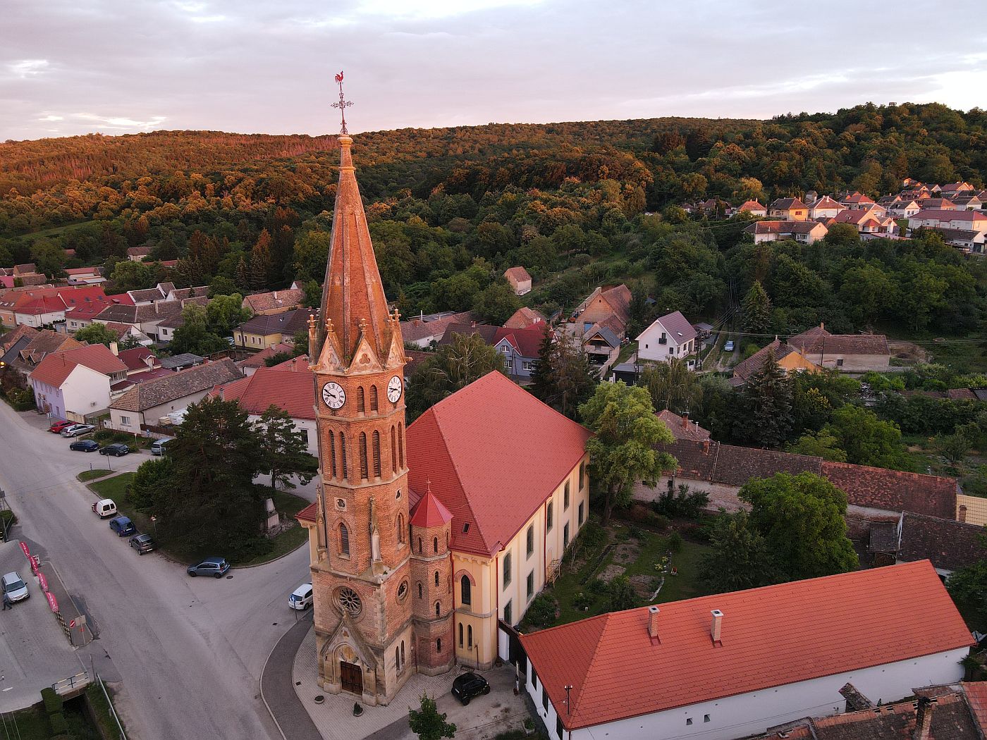 Agfalva evangelikus templom foto Ferstl Melinda