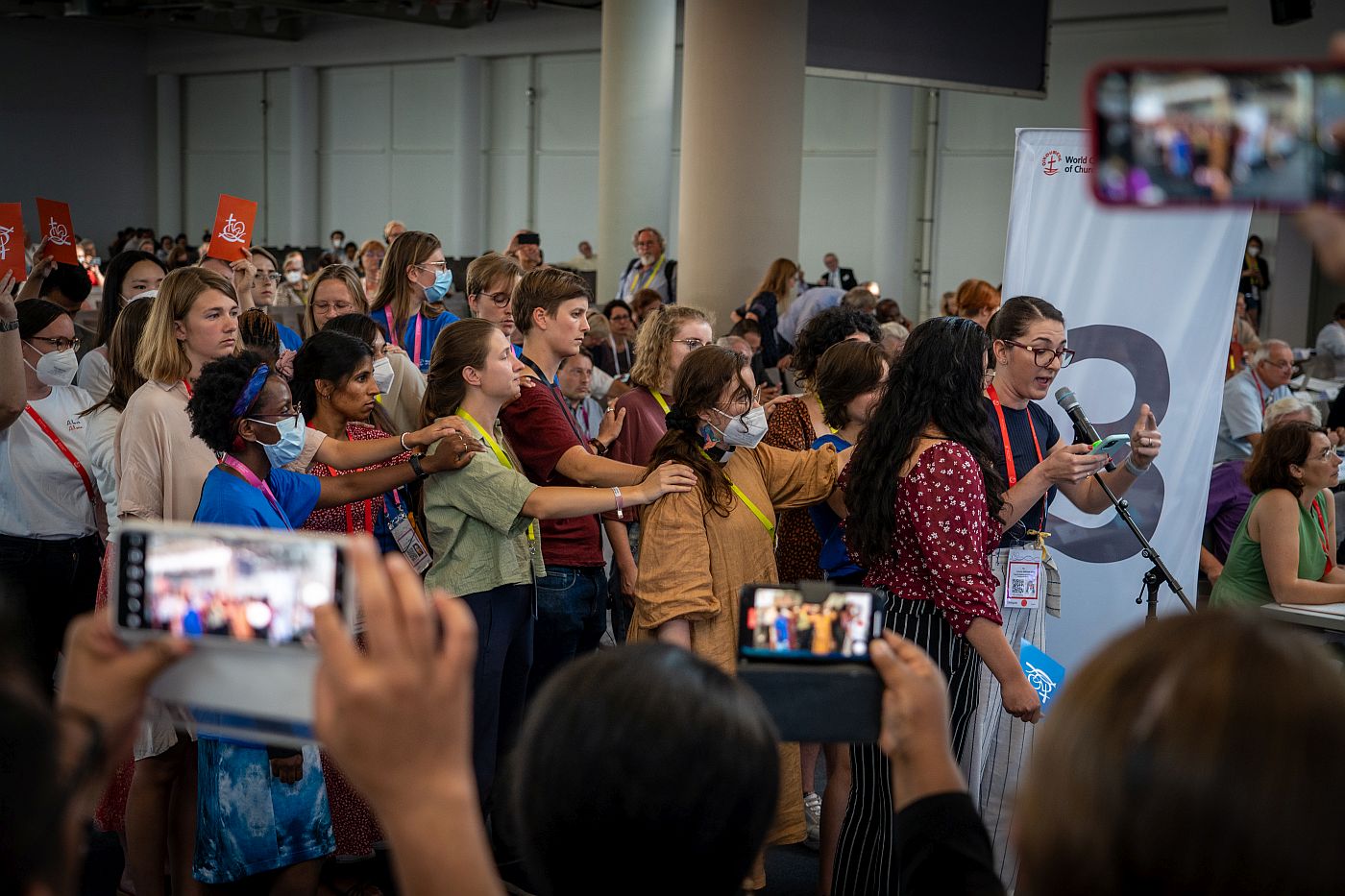EVT fiatalok felszólalása a nagygyűlésen