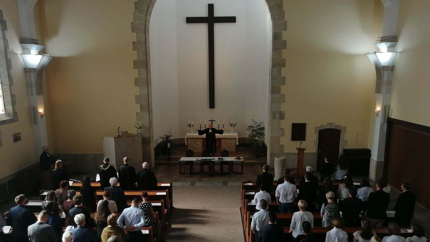 tanévnyitó az Evangélikus Hittudományi Egyetemen