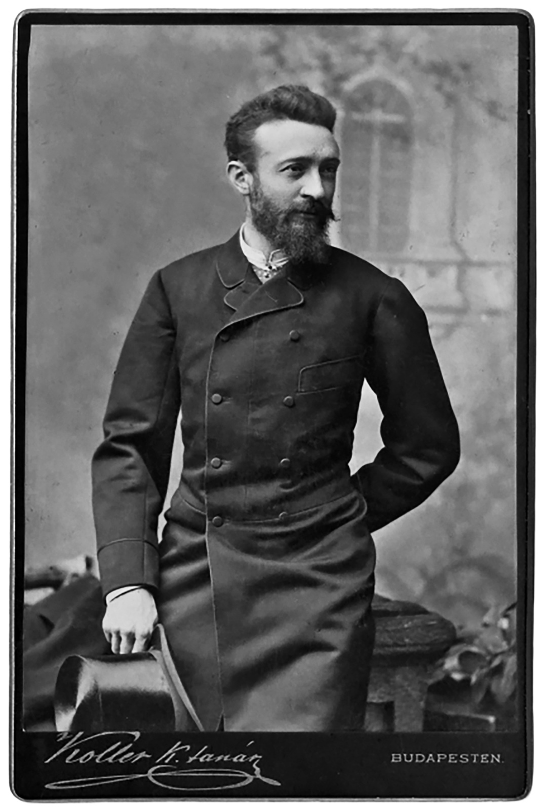 Pecz Samu 1895 körül (Fotó: Koller K. Tanár / MNM online katalógus)