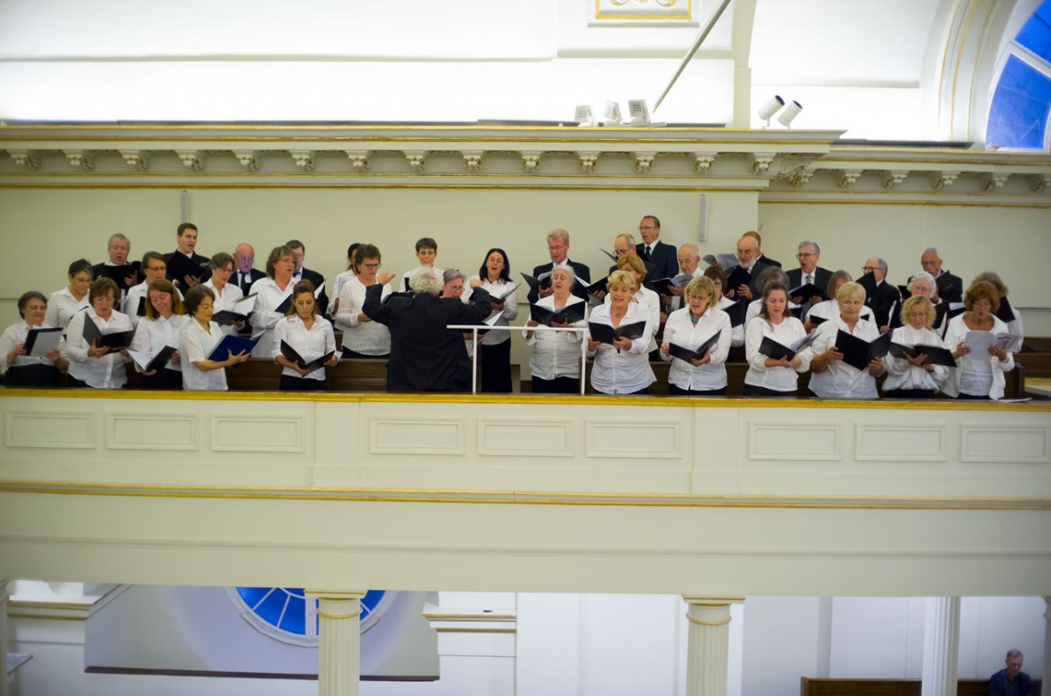 20221001 oktober reformacio honapja nyito istentisztelet Lutherania Enekkar foto Todoroff Lazar Reformatus.hu