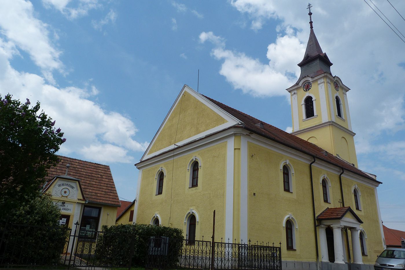 Boba evangelikus templom foto Boda Zsuzsa