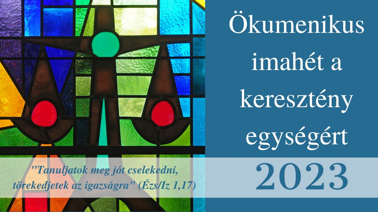 ökumenikus imahét 2023 plakátja