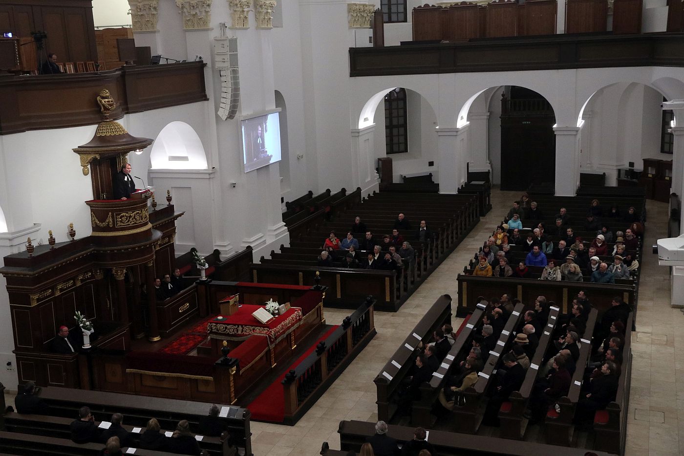 2023.01.22 Debrecen okumenikus imahet Fabiny Tamas foto MTI Vajda Janos 1