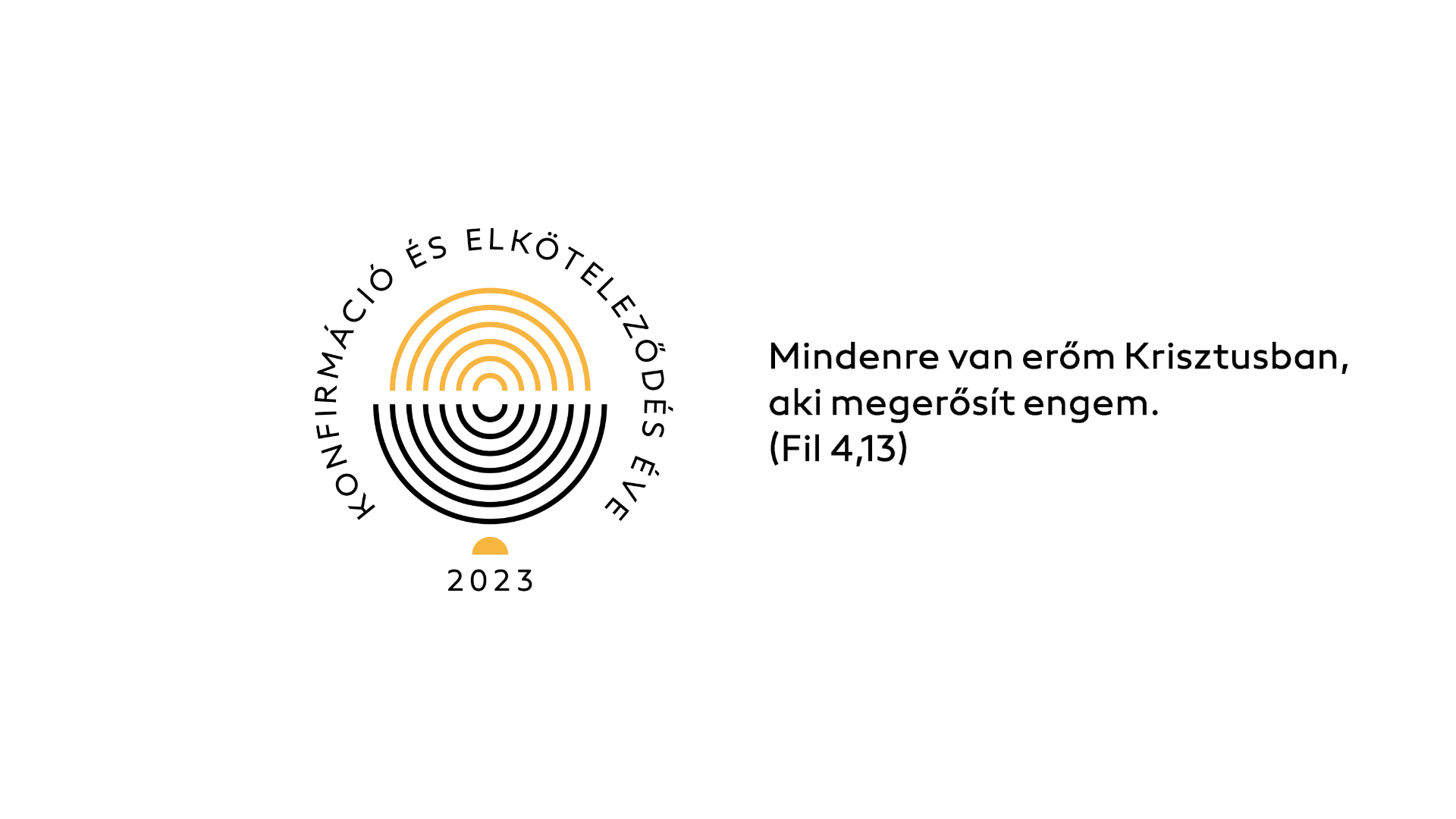 Konfirmáció és elköteleződés éve