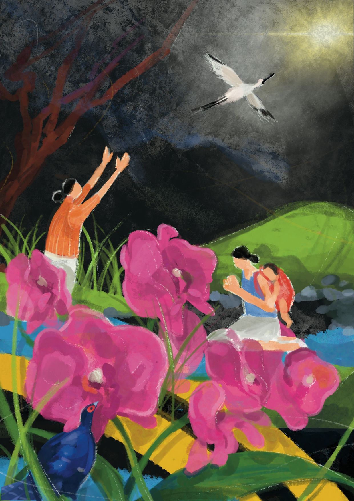 okumenikus vilagimanap Tajvan illusztracio Hui Wen Hsaio