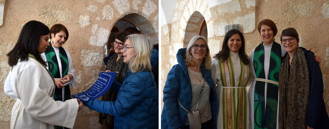 2023.02.05 Jeruzsalem Sally Azar es Meghan Aelabouni gyulekezeti lelkeszi beiktatasa foto Nadasi Tamas 2