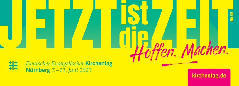 Kirchentag 2023 Nurnberg logo banner 
