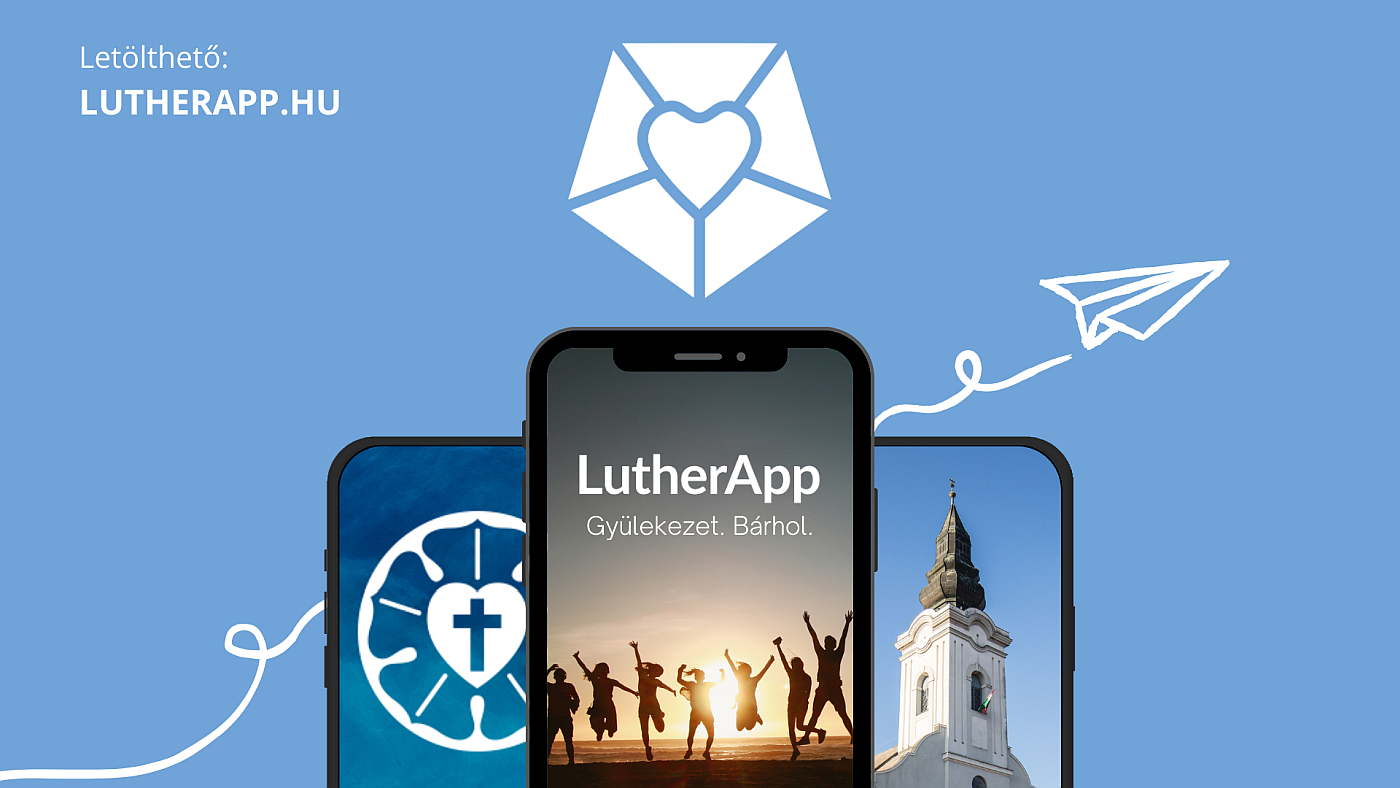 LutherApp promóciós plakátja