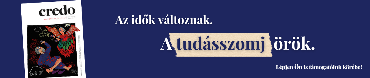 Credo tamogatasos banner imadsag lapszam