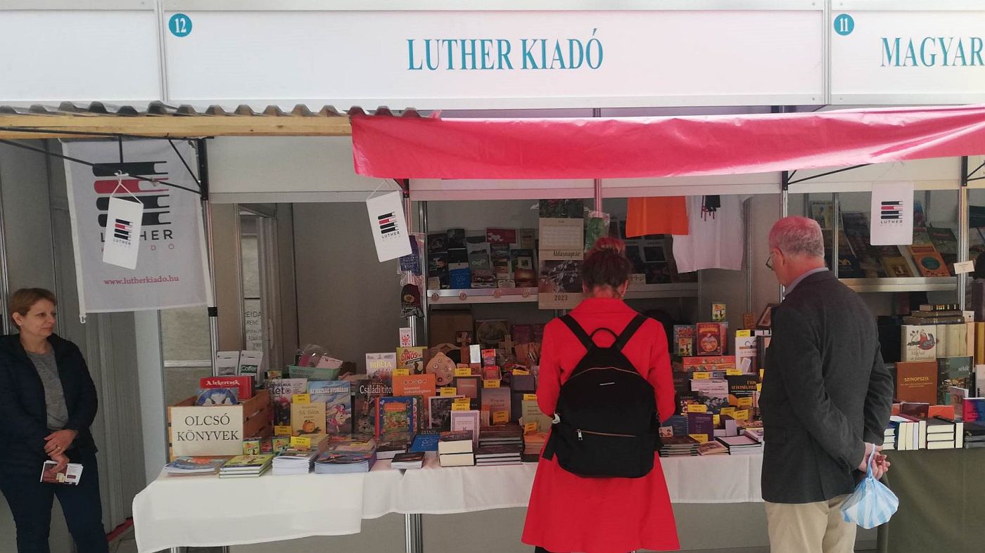 Luther KIadó a jubileumi Szent István Könyvhéten