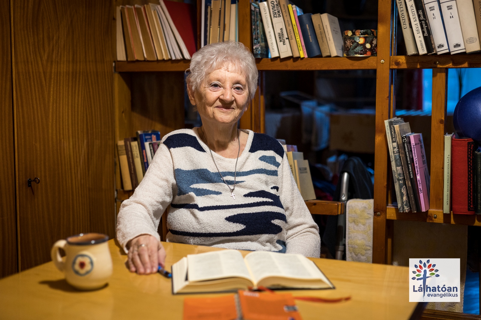 Láthatóan evangélikus: Dénes Gyuláné Csaba Piroska