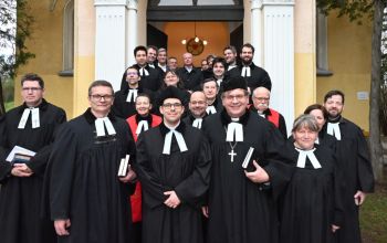 Horváth-Hegyi ádám paükus lelkészi iktatása Salgótarjánban