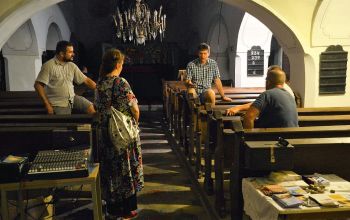 Evabgélikusok szolgálata Kapolcson a Művészetek Völgye fesztiválon - fotó: Kecskés Balázs
