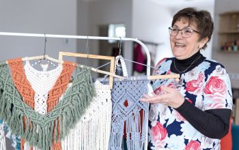 Hepp Éva karvezetésről, tanításról, makramézásról