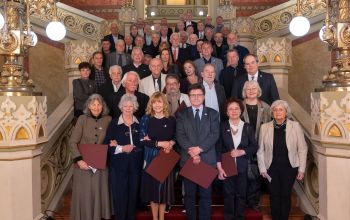 A Magyar Művészeti Akadémia 2022. március 28-án székháza, a Pesti Vigadó Makovecz termében tartotta új levelező és rendes tagjainak oklevélátadóját.