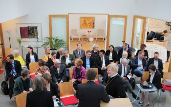 A Finn Nagykövetség rezidenciáján találkoztak egymással a finnországi testvérgyülekezettel rendelkező magyar evangélikus egyházközségek képviselői március 23-án.