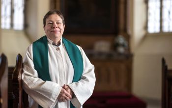 Tóth Melinda Anna evangélikus lelkész - fotó: Magyari Márton