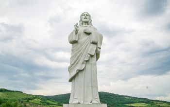 Az áldó Krisztus - szobor